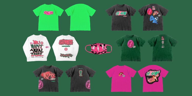 レディー ガガ Blackpinkの新曲をイメージしたビビッドなマスクやtシャツ販売 音楽ナタリー
