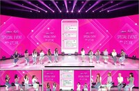 IZ*ONE「au 5G Special Event with IZ*ONE」マルチアングルイメージ。
