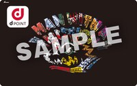 MAN WITH A MISSION「MAN WITH A "BEST" MISSION」タワーレコード購入者特典オリジナルdポイントカードサンプル画像