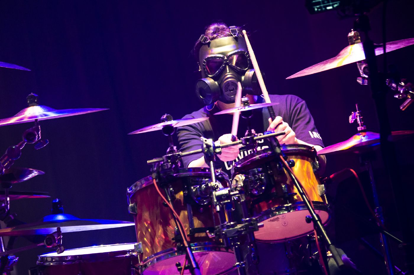 MUCC「～Fight against COVID-19 #2～『惡-THE BROKEN RESUSCITATION』」より。（撮影：渡邊玲奈 / 田中聖太郎写真事務所）
