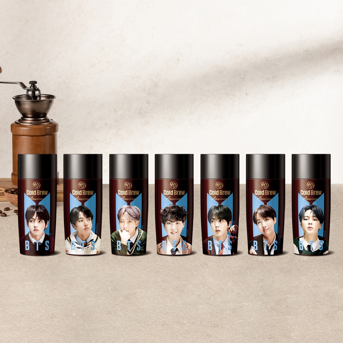 「BTS スペシャルパッケージ Hy コールドブリューアメリカーノコーヒー」