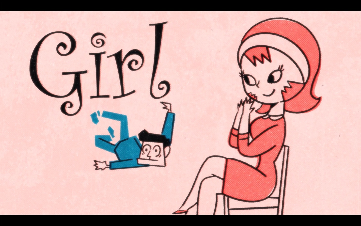 空音「Girl feat. kojikoji」ミュージックビデオより。