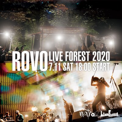 「ROVO LIVE FOREST 2020」ビジュアル