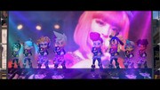 「にんじゃりばんばん Steve Aoki Remix」プロモーションビデオより。