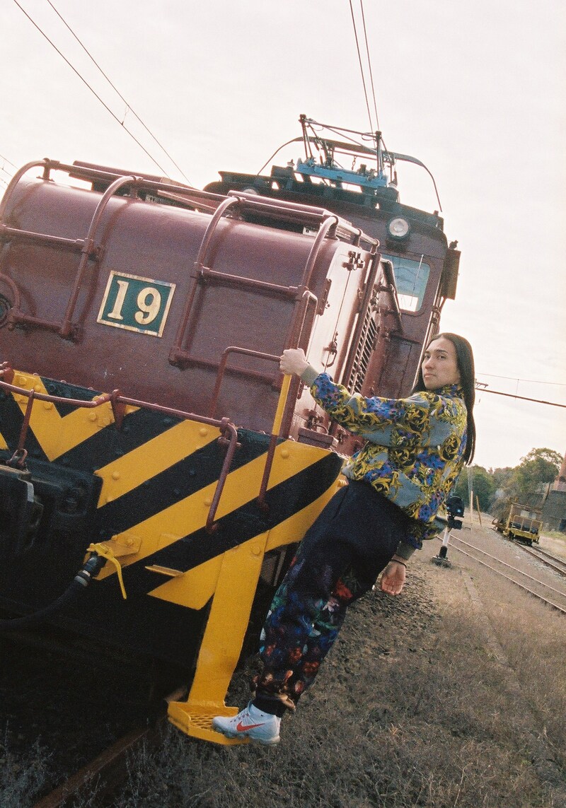 炭鉱電車とSeiho。