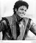 マイケル・ジャクソン「Thriller」ミュージックビデオ撮影時の様子。(c)Photofest/Aflo