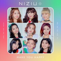 NiziU「Make you happy」配信ジャケット