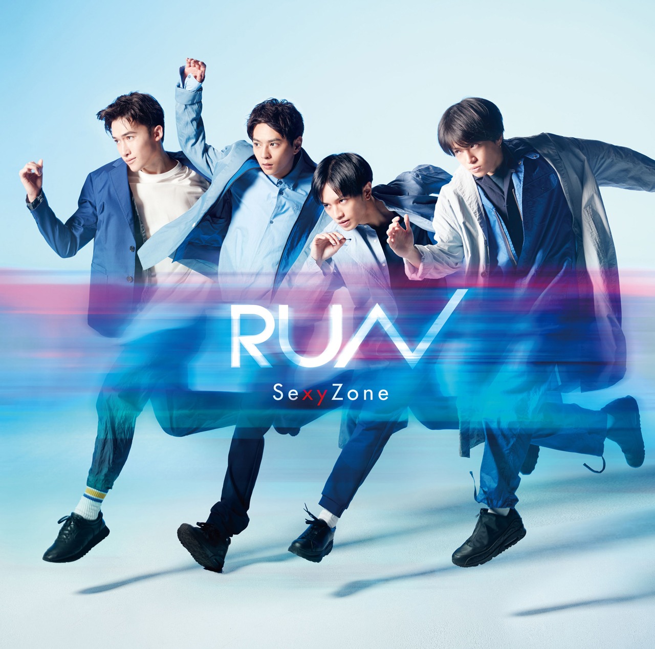 Sexy Zone「RUN」初回限定盤Aジャケット