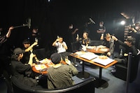 打ち上げの様子。（Photo by curly_mads）