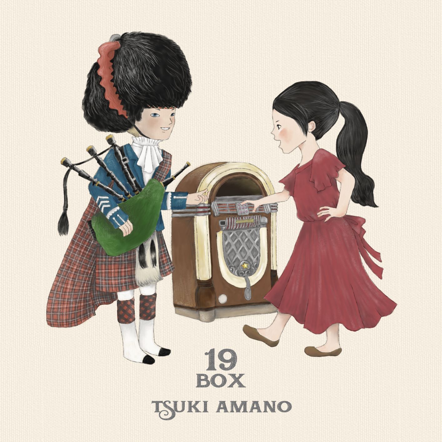 天野月「19BOX」ジャケット