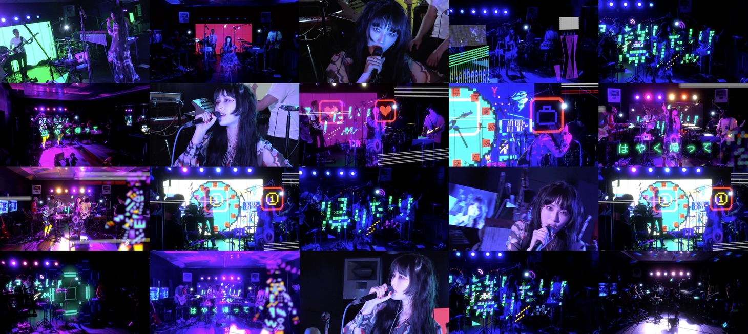 「DAOKO 4th ALBUM『anima』Release Talk & Live SUPER DOMMUNE」の場面カット一覧。