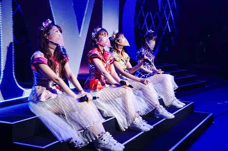 ももいろクローバーZ「Behind closed doors『2020 次が始まり』」の様子。（撮影：上飯坂一）