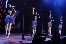 ももいろクローバーZ「Behind closed doors『2020 次が始まり』」の様子。（撮影：上飯坂一）