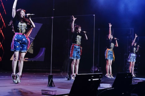 ももいろクローバーZ「Behind closed doors『2020 次が始まり』」の様子。（撮影：上飯坂一）