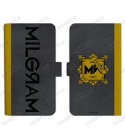 MILGRAM-ミルグラム-の手帳型スマホケースのサンプル画像。