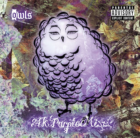 owls「24K Purple Mist」ジャケット