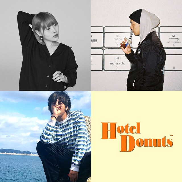 左上から時計回りに塩入冬湖（FINLANDS）、ryutaro murata、山田大介。