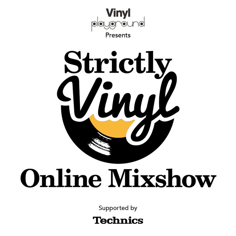 「Vinyl Playground Presents "STRICTLY VINYL" Online Mixshow」ロゴ