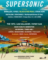 「SUPERSONIC」OSAKA公演ラインナップ