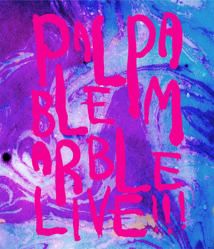 植田真梨恵「PALPABLE! MARBLE! LIVE! -ANNIVERSARY 2019-」ジャケット