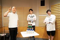 左からナダル、山下健二郎、西野創人。