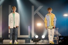 山中柔太朗と吉田仁人。