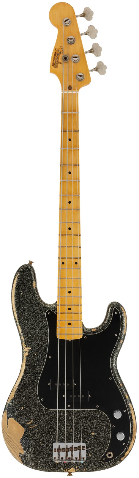 「J SIGNATURE PRECISION BASS(R) HEAVY RELIC(R) BLACK GOLD, MASTERBUILT BY GREG FESSLER」商品画像