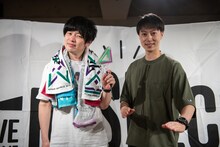 遠山大輔（グランジ / 左）と金田哲（はんにゃ / 右）。