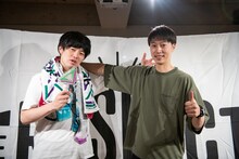 遠山大輔（グランジ / 左）と金田哲（はんにゃ / 右）。