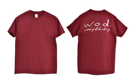 w.o.d.「w.o.d. live session Ⅰ」オリジナルTシャツ