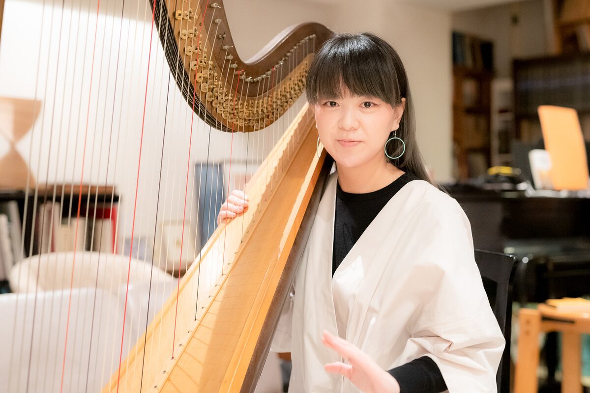 Yuko Uesu んoon の愛用ハープ 愛する楽器 第23回 音楽ナタリー