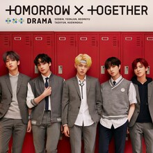 TOMORROW X TOGETHER「DRAMA」UNIVERSAL MUSIC STORE限定盤ジャケット