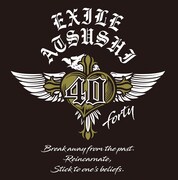 EXILE ATSUSHI「40 ~forty~」ロゴ