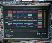 東京・Manhattan Recordsに掲出されたDos Monos新曲の屋外広告。