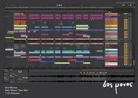 Dos Monos新曲の屋外広告のビジュアル。