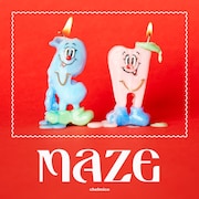 chelmico「maze」初回限定盤ジャケット