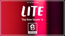 「stiffslack OPENING EVENT LITE×stiffslack "Stay Home Session"」告知ビジュアル