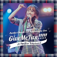 大橋彩香「大橋彩香 5th Anniversary Live ～ Give Me Five!!!!! ～ at PACIFICO YOKOHAMA」配信ジャケット