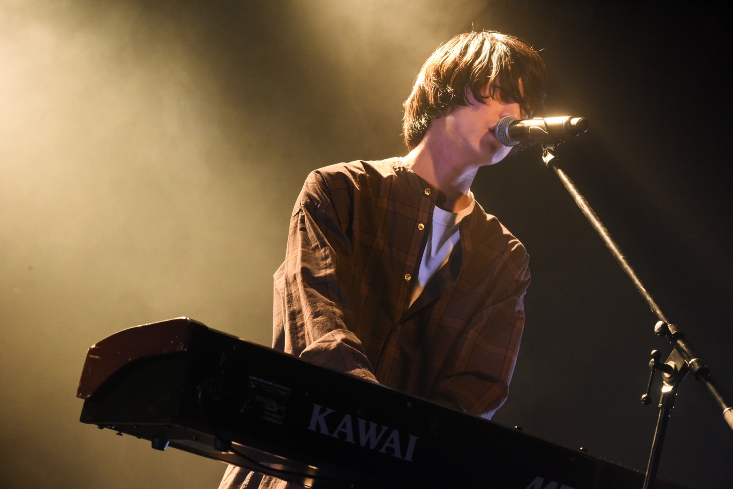 井上竜馬（Vo, Key）（Photo by MASANORI FUJIKAWA）