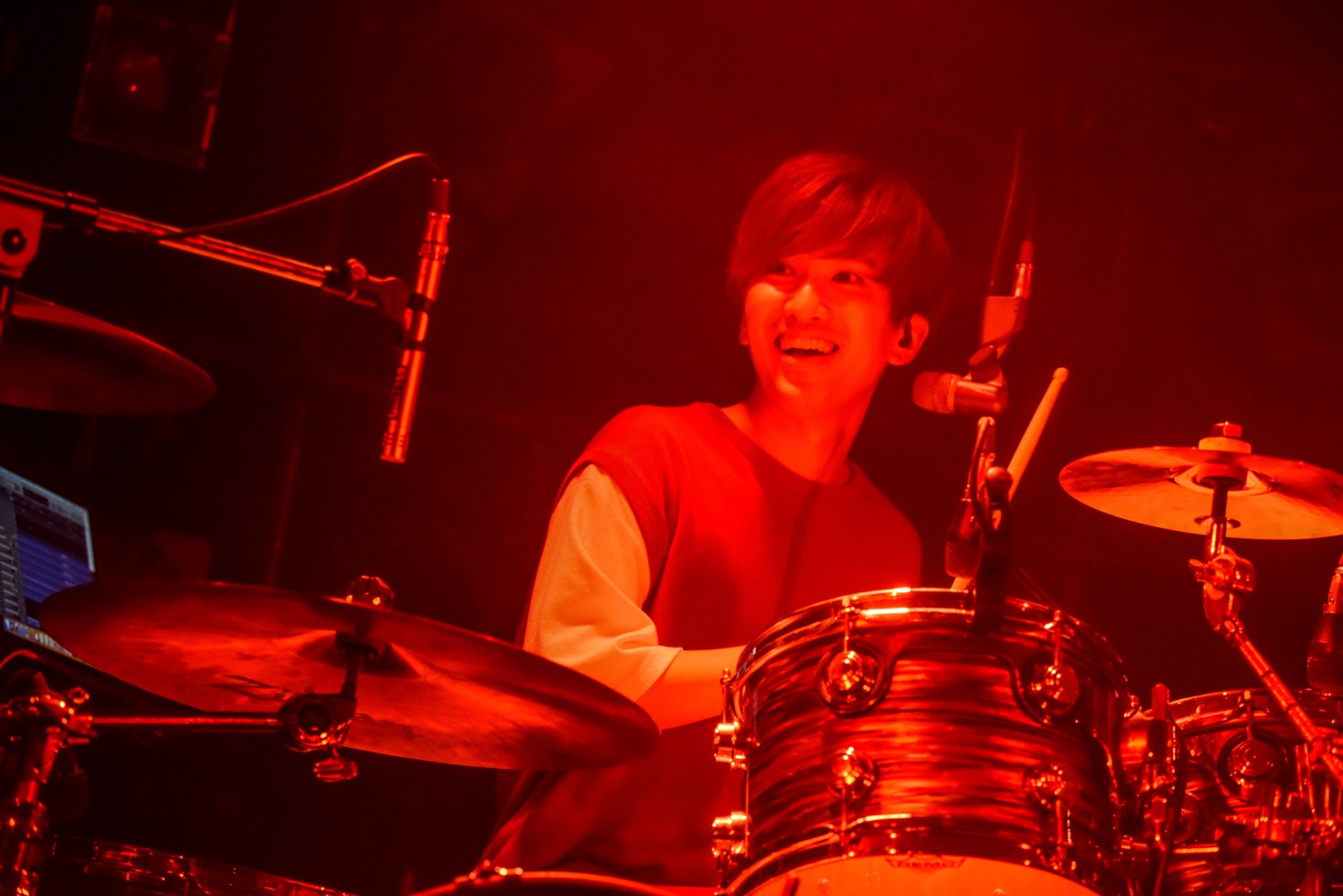 木村雅人（Dr）（Photo by MASANORI FUJIKAWA）