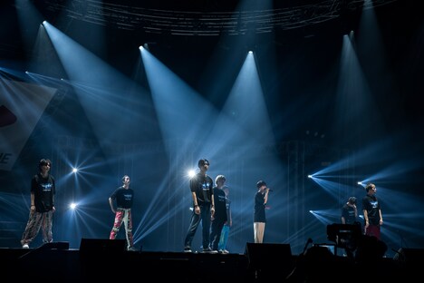 FANTASTICS from EXILE TRIBE「LIVE×ONLINE」の様子。（写真提供：LDH）