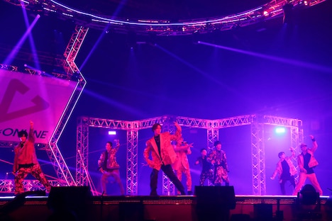 FANTASTICS from EXILE TRIBE「LIVE×ONLINE」の様子。（写真提供：LDH）