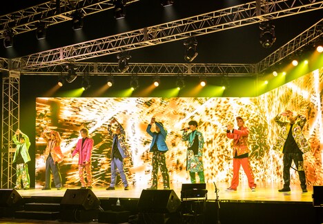 FANTASTICS from EXILE TRIBE「LIVE×ONLINE」の様子。（写真提供：LDH）