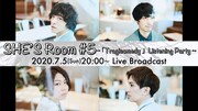 「SHE'S Room #5 ～『Tragicomedy』Listening Party～」告知ビジュアル