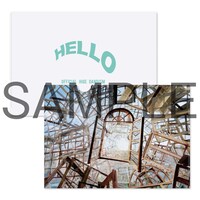 CDショップ予約購入先着特典のオリジナルクリアファイル。