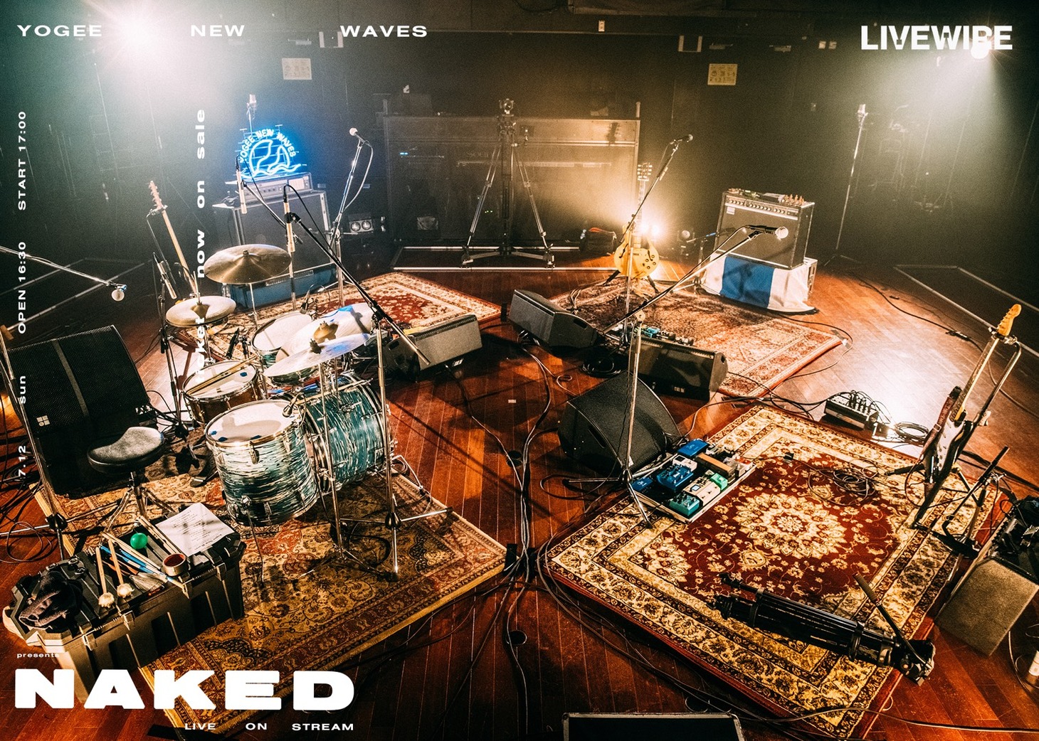 「LIVEWIRE - Yogee New Waves Presents -Naked-」ビジュアル