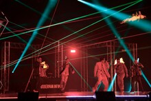 DOBERMAN INFINITY「LIVE×ONLINE」の様子。（写真提供：LDH）