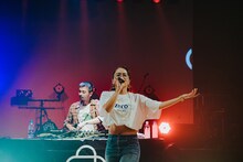 「FNCY 槍ヶ崎 ONLINE LIVE supported by COCALERO」の様子。（Photo by Yuji Kaneko）