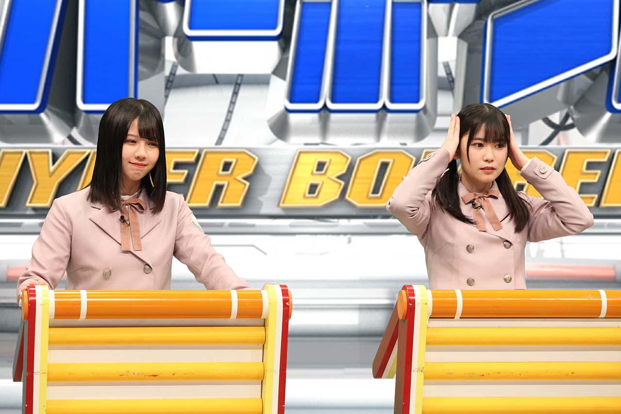 左から渡邉美穂、丹生明里。(c)フジテレビ