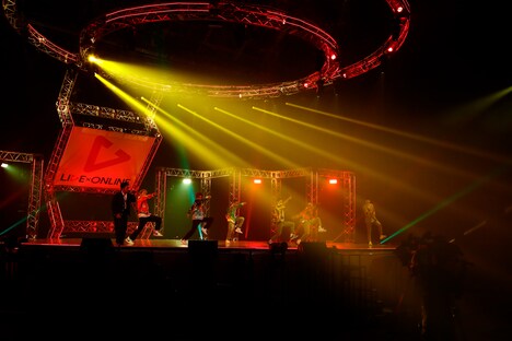 GENERATIONS from EXILE TRIBE「LIVE×ONLINE～ひとつになろうYou & I～」の様子。（写真提供：LDH）